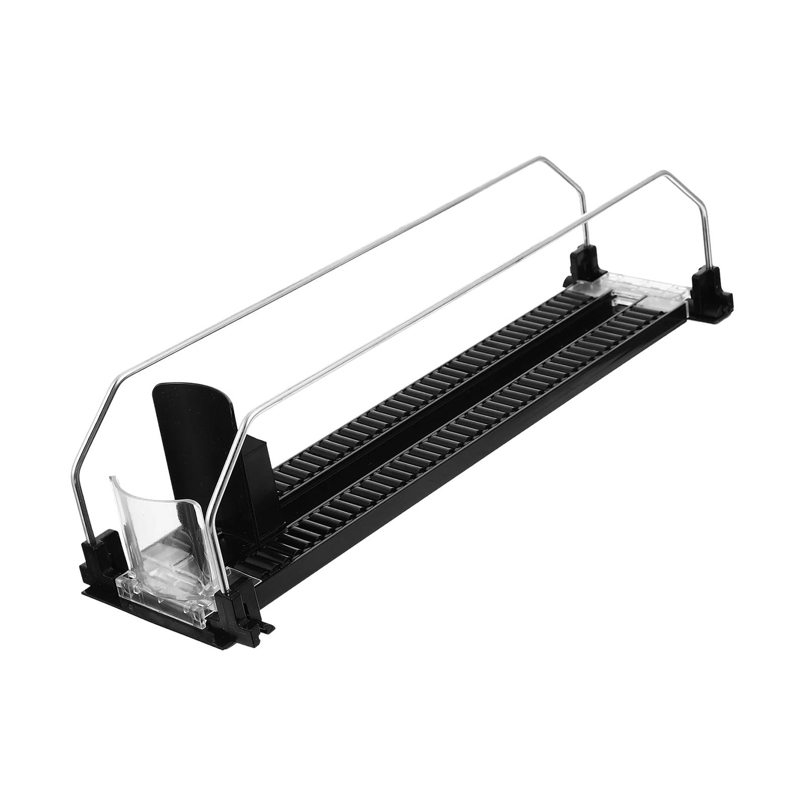 Drink Organizer Pusher Holder  - Kitchen Gadgets Rack Storage recension och pris